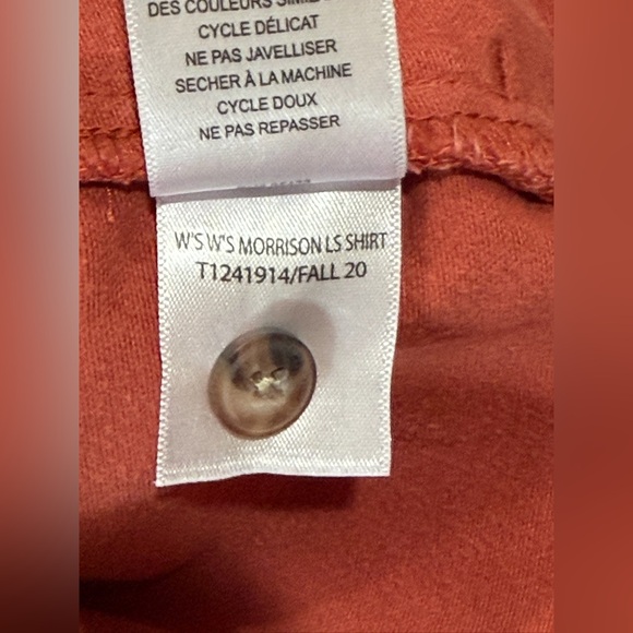 Toad&Co Men's Terracotta 100% Cotton Shirt Jacket size S - Picture 6 of 7